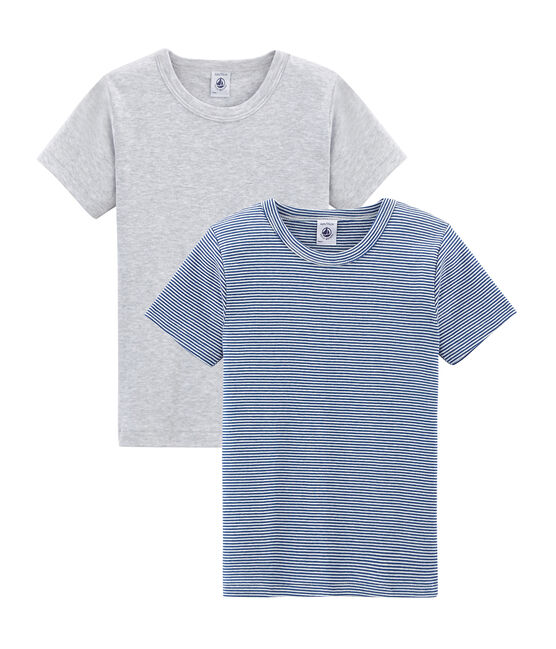 Par de camisetas manga corta para niño variante 1
