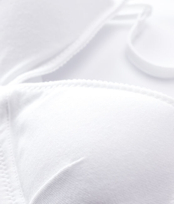 Sujetador con relleno blanco de chica blanco ECUME
