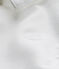 Camisa de manga larga de tejido oxford de bebé niño. blanco ECUME