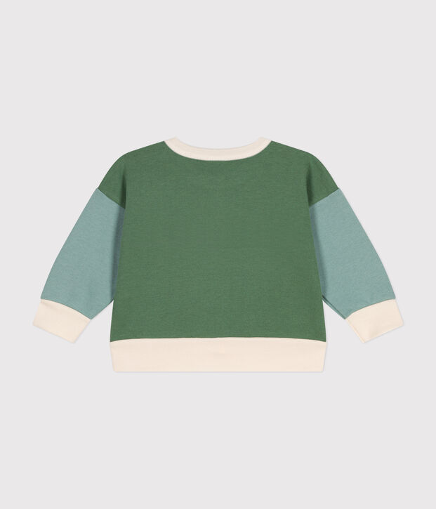 Sudadera de felpa para beb&eacute; crudo/multicolor