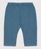 Pantalón de terciopelo fino para bebé azul ROVER