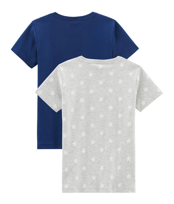 Par de camisetas manga corta para niño variante 1