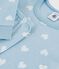 Pijama infantil de algodón con estampado de corazones MIMI/ ECUME