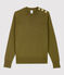 Jersey marinero de algodón de mujer verde MILITARY