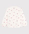 Blusa infantil de manga larga de algodón con corazones blanco AVALANCHE/ MULTICO