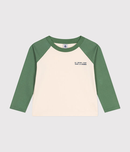 Camiseta de manga larga de punto fino para niño AVALANCHE/ PALMERAIE