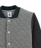 Chaqueta teddy para niño en túbico gris CAPECOD/blanco MARSHMALLOW