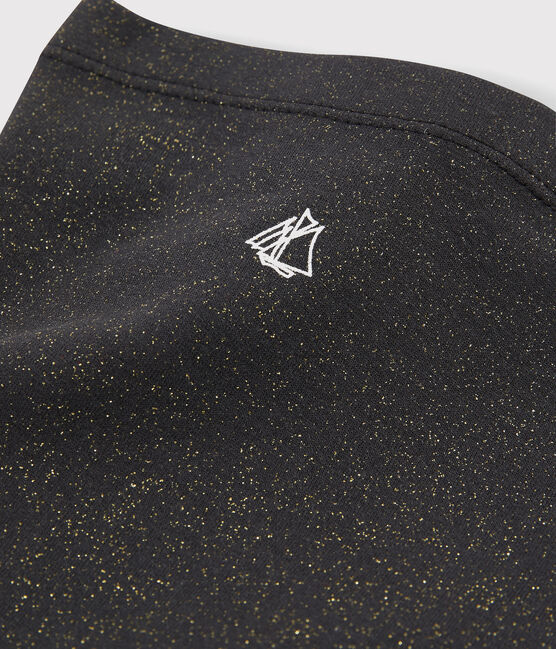 Leggings de punto para niña gris CAPECOD/amarillo OR