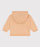 Sudadera con capucha de muletón para bebé beige TOURONE