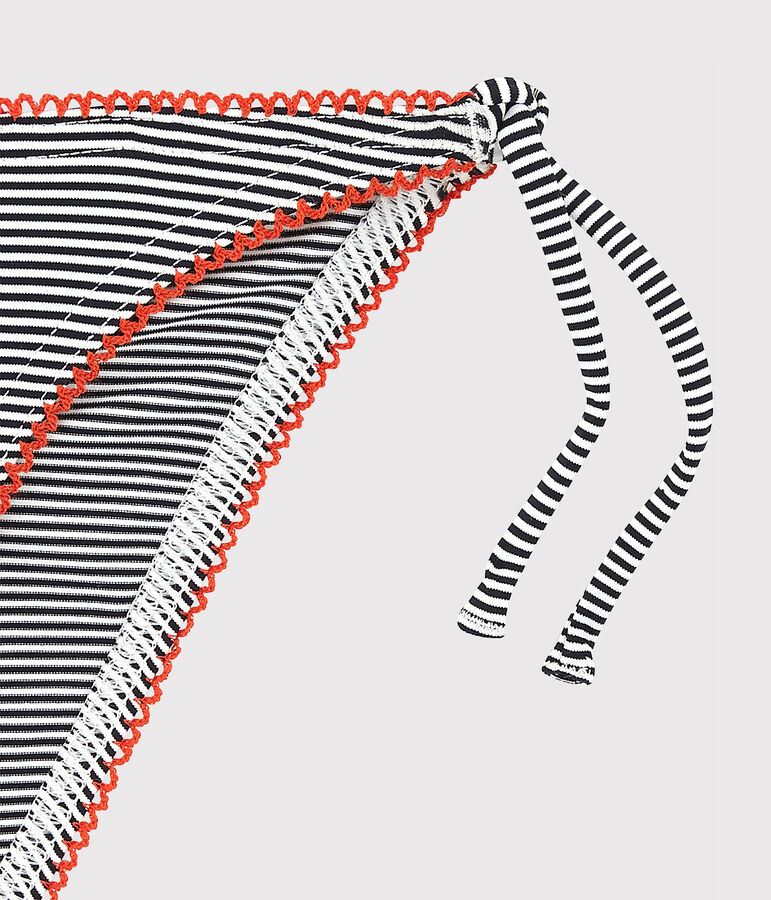 Traje de ba&ntilde;o 2 piezas para ni&ntilde;a azul ABYSSE/blanco LAIT