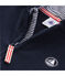 Sudadera polar con cremallera azul ABYSSE