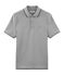 Polo para hombre gris SUBWAY CHINE