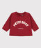 Sudadera de algodón para bebé STOP