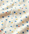 Mono largo con estampado de estrellas multicolores de bebé de lana y algodón orgánico beige MONTELIMAR/blanco MULTICO