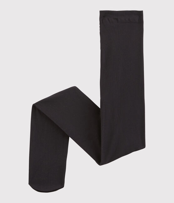 Leotardos microfibra niña negro NOIR