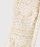 Cuello infantil para niña blanco MARSHMALLOW/amarillo OR