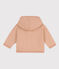 Sudadera con capucha para bebé beige VINTAGE