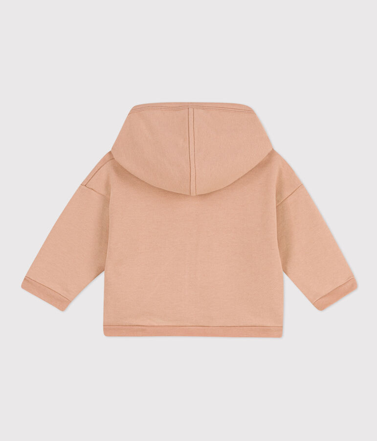 Sudadera con capucha para beb&eacute; beige VINTAGE