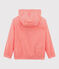 Cortavientos infantil unisex rosa GROSEILLER/blanco MARSHMALLOW