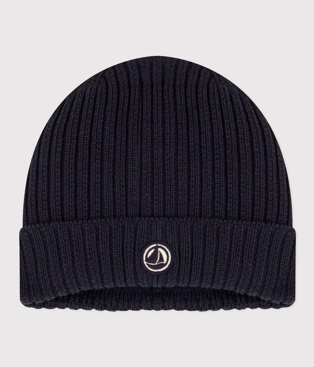 Gorro infantil de punto tricotado con forro polar SMOKING