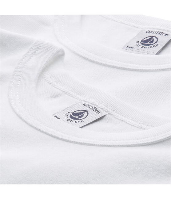 Par de camisetas manga corta para niño variante 1