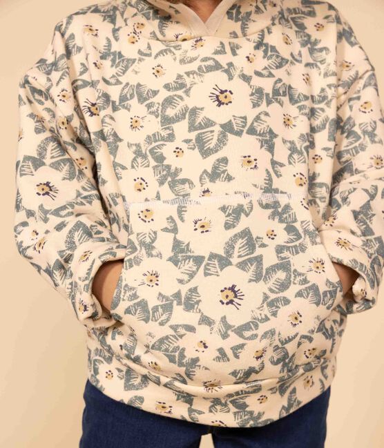 Sudadera con capucha de muletón de niña AVALANCHE+POLOCHON/ MULTICO