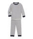 Pijama de rayas para niño