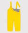 Peto de chubasquero de bebé amarillo JAUNE