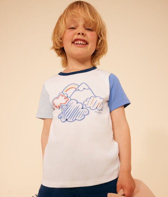Pijama infantil corto y liso de algodón INCOGNITO/ MULTICO