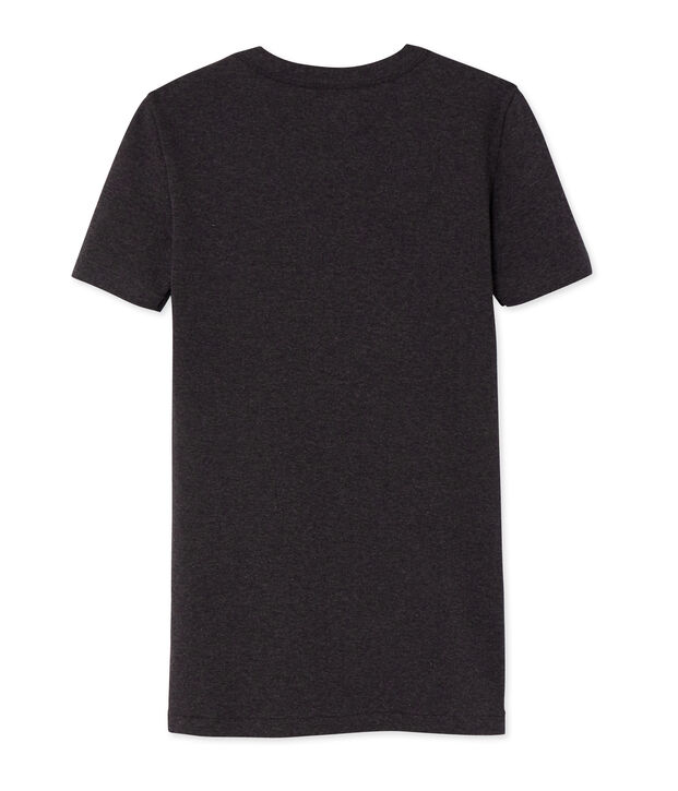 Camiseta de manga corta para mujer gris