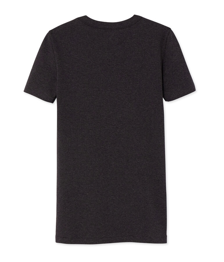 Camiseta de manga corta para mujer gris