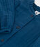 Blusa de gasa de algodón para niña azul INCOGNITO