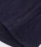 Camiseta Iconique de algodón con cuello alto para mujer azul SMOKING