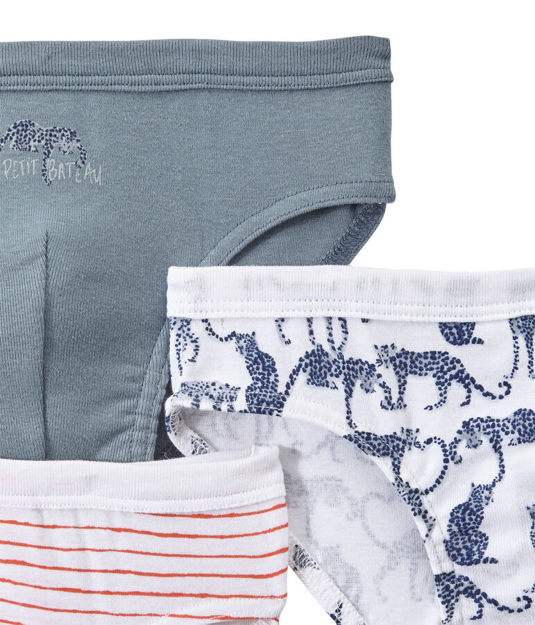 Lote de 3 slips para ni&ntilde;o blanco LOT