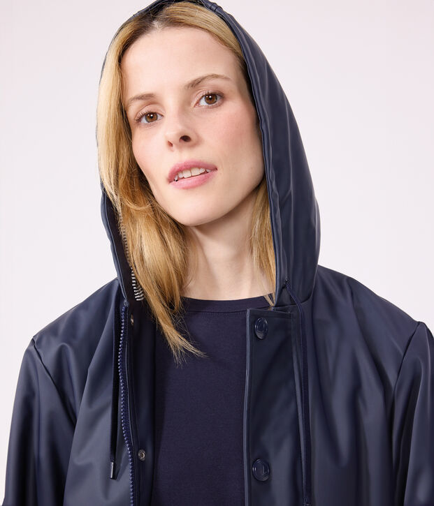 Impermeable ic&oacute;nico para mujer/hombre azul