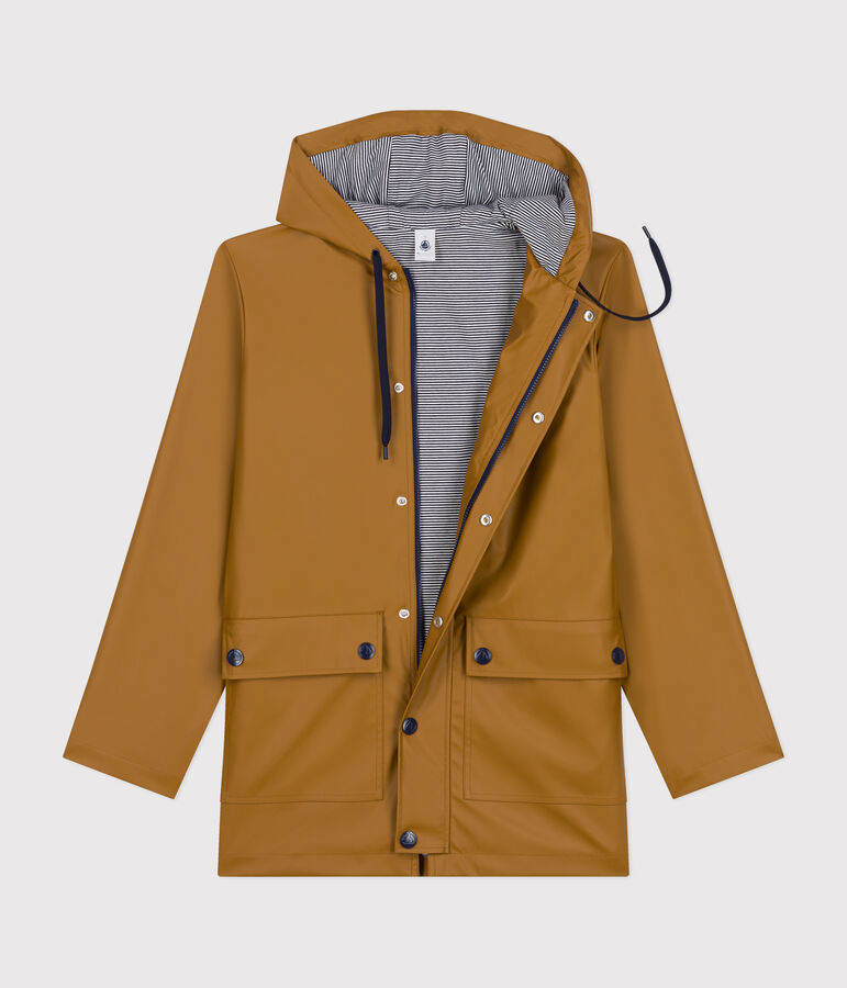 Chubasquero emblem&aacute;tico unisex marron