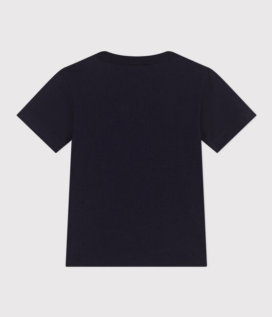 Camiseta de jersey ligero para niño azul SMOKING