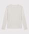 Camiseta LA ICONICA de algodón con cuello redondo para mujer gris BELUGA CHINE