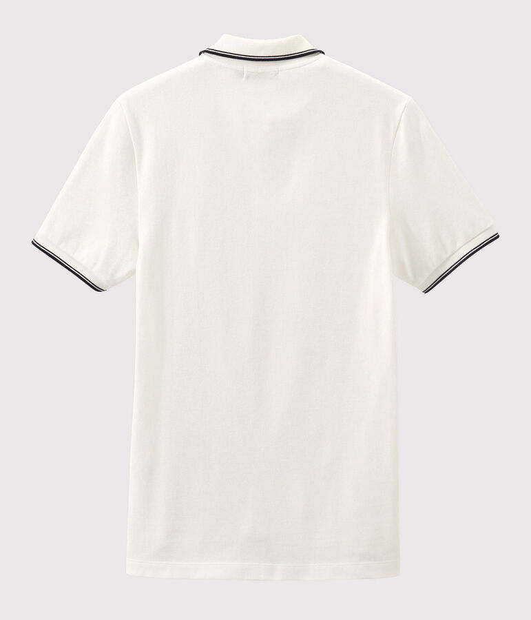 Polo para hombre blanco MARSHMALLOW