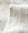 Leotardos de lunares para bebé niña blanco MARSHMALLOW/gris ARGENT