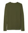 Camiseta de manga larga para mujer verde CROCODILE