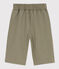 Bermudas de algodón para niño verde MARECAGE