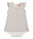 Vestido-body bebé niña estampado