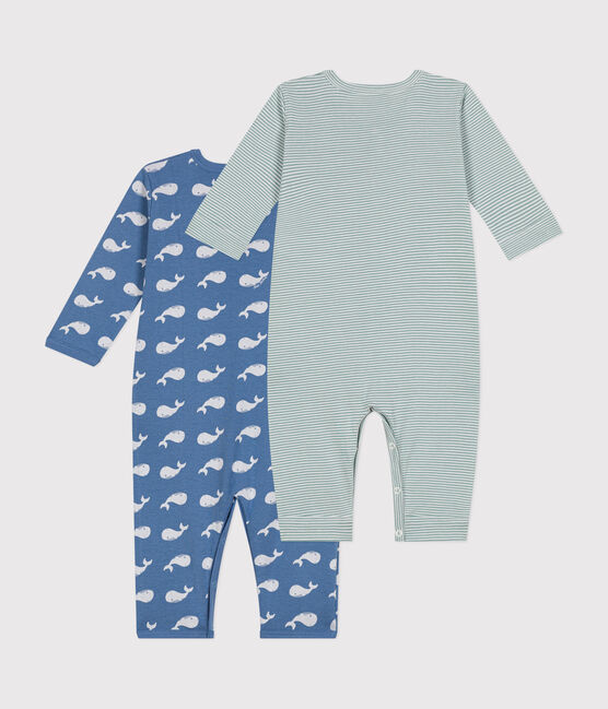 Juego de 2 pijamas de algodón para bebé variante 1