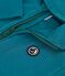 Sudadera infantil de algodón liso con capucha y cremallera verde DRAGONFLY
