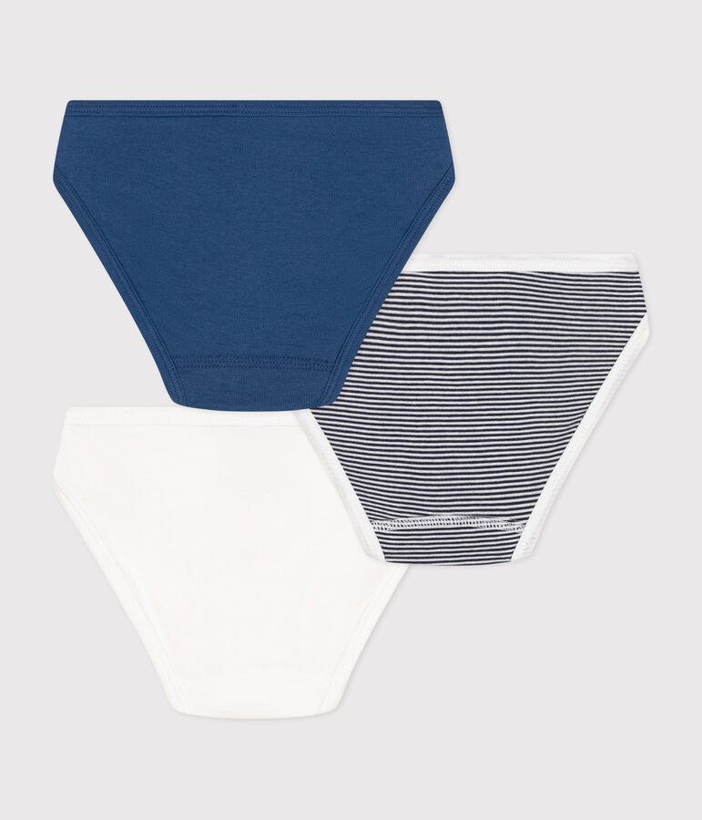 Lot de 3 culottes en coton enfant multicolor