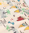 Pantalón de punto estampado para bebé blanco AVALANCHE/ MULTICO