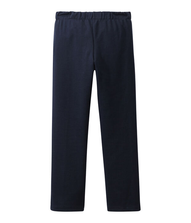 Pantal&oacute;n con puente para ni&ntilde;a azul
