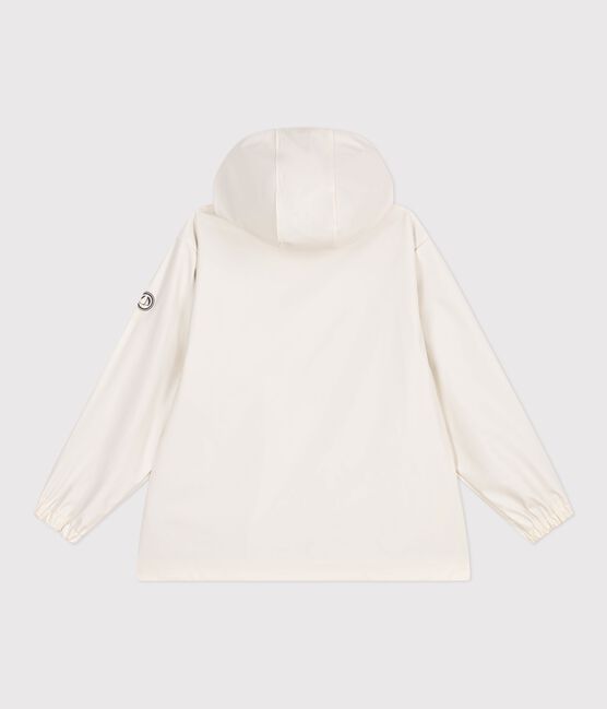 Chubasquero corto para mujer crudo MILK