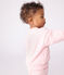 Sudadera de algodón con bordado Petit Bateau para bebé rosa JOLI
